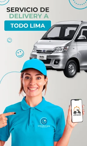 servicio delivery lentes visualcare corp